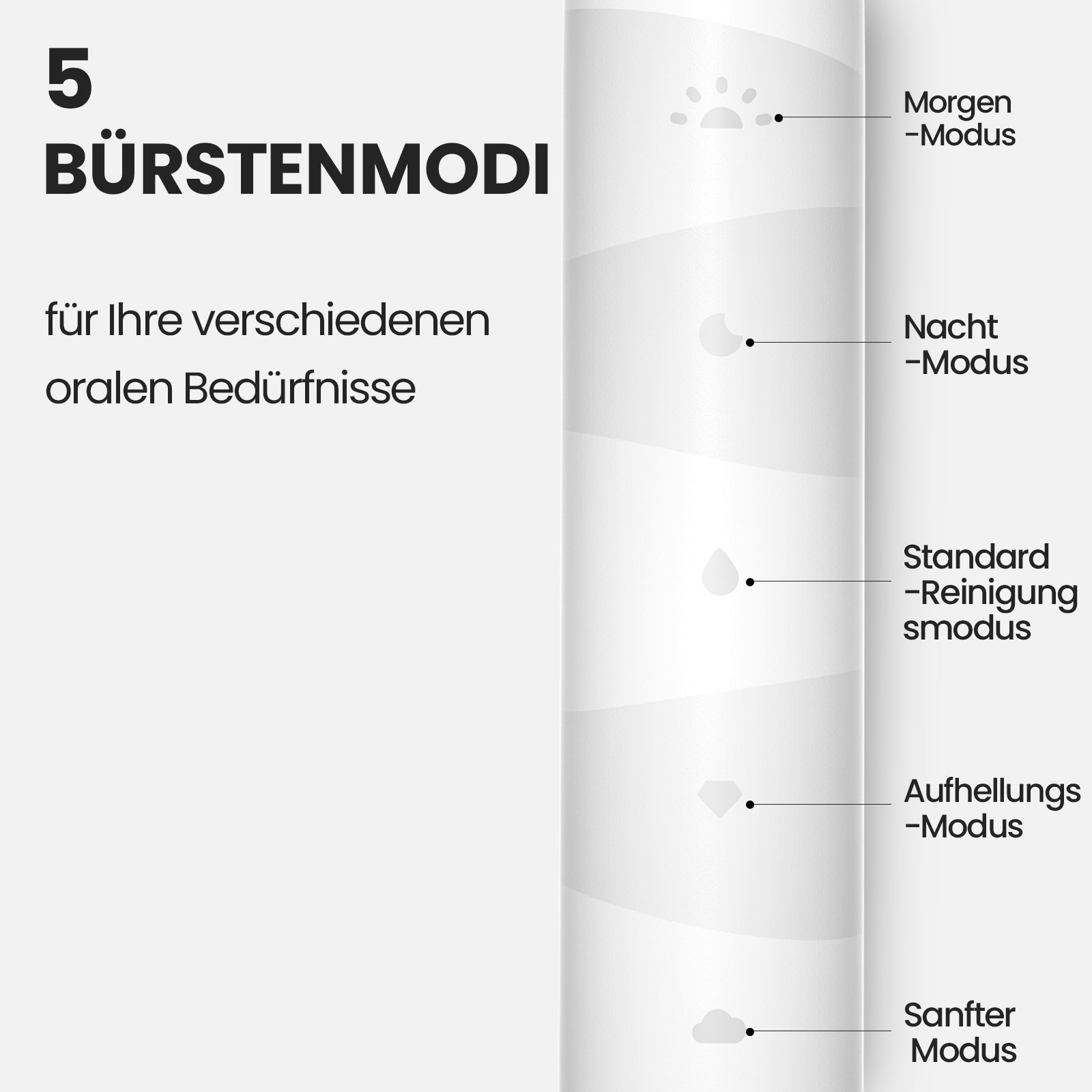 Oclean Flow Bundle Elektrische Schallzahnbürste für Valentinstag Toothbrushes Oclean  - Oclean